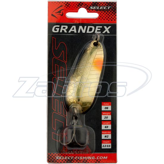 Фотография Select Grandex, 20 г, 6,3 см, 06