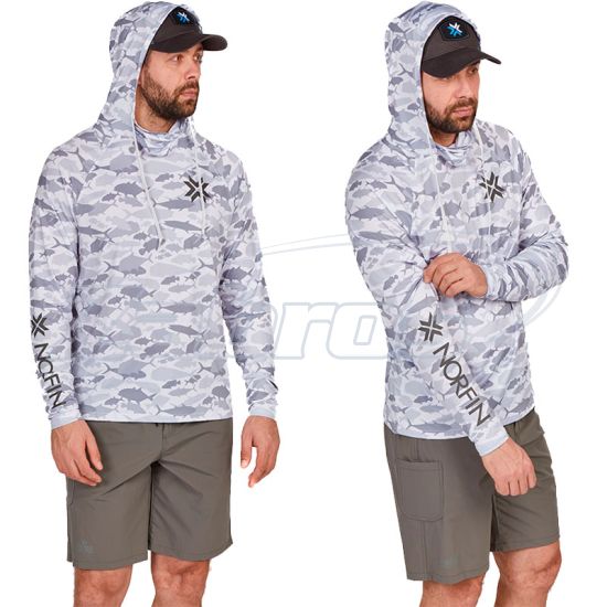 Малюнок Norfin Sun Pro Barracuda Hoodie, 131004-XL
