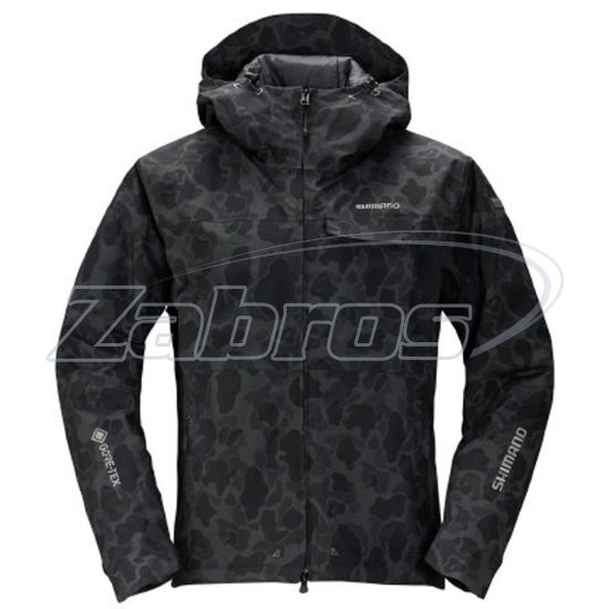 Фото Shimano GORE-TEX Explorer Warm Jacket, RB-01JS, M, Black Duck Camo