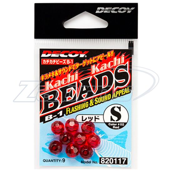 Малюнок Decoy B-1 Kachi Kachi Beads, S, 9 шт, Clear
