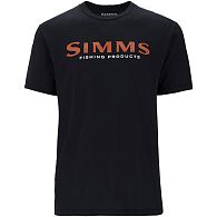 Футболка Simms Logo T-Shirt, 12803-1292-20, S, Jet Black, купить, цены в Киеве и Украине, интернет-магазин | Zabros