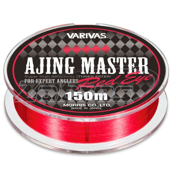 Фото Varivas Ajing Master [Ester] Red Eye, 0,09 мм, 0,8 кг, 150 м