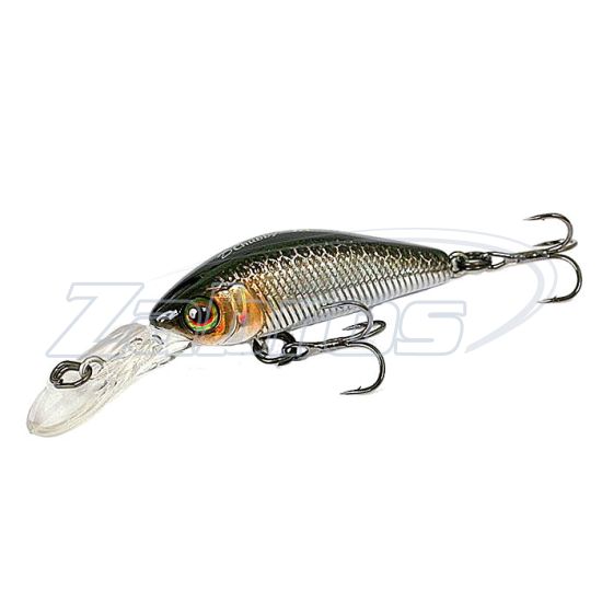 Фотография Jackall D Chubby Minnow 35SP, 3,5 см, 2,7 г, 1,5 м, HL Silver Black