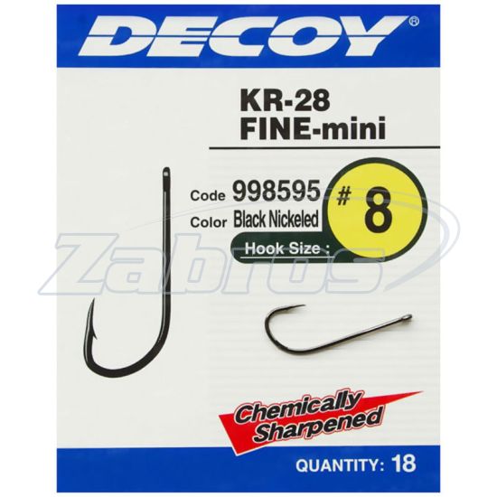 Картинка Decoy KR-28, Fine Mini, 8, 18 шт