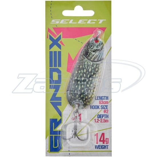 Фотографія Select Grandex, 10 г, 6,3 см, S51