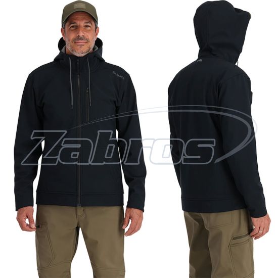 Фотография Simms Rogue Fleece Hoody, 14403-001-50, XL, Black