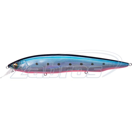 Фото Megabass Kanata SW 160F, 16 см, 30 г, 2,2 м, LZ Blue Pink Iwashi