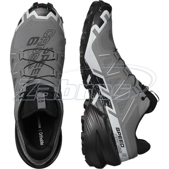 Цена Salomon Speedcross 6, L41738000, 11, Quiet Shade/Black/Pearl Blue