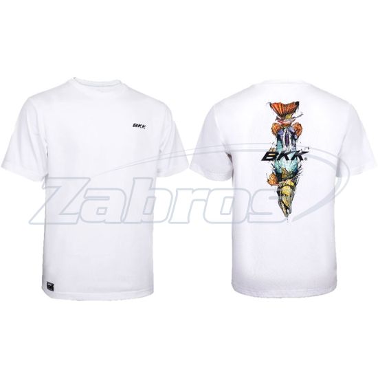 Фото BKK Short Sleeve T-Shirt, F-SA-1281, L, White, Pike