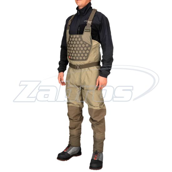 Цена Simms Flyweight Waders - Stockingfoot, 12932-781-30, M, Dark Stone