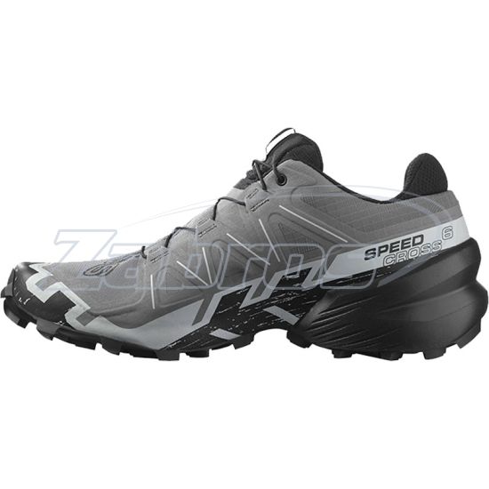 Картинка Salomon Speedcross 6, L41738000, 11, Quiet Shade/Black/Pearl Blue