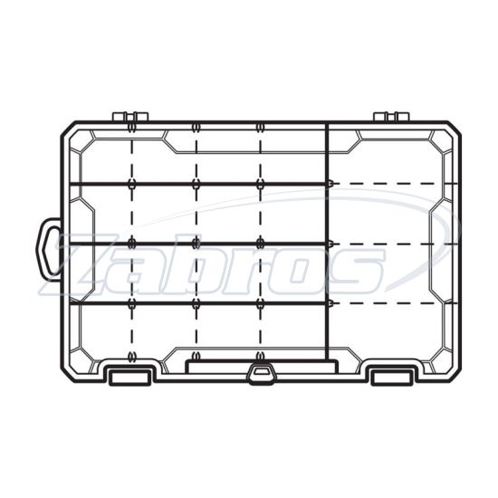 Картинка Flambeau Tuff Tainer, 4004, 27,9x18,4x4,4 см