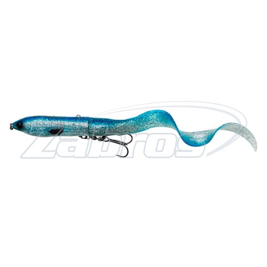 Фото Savage Gear 3D Hard Eel 2+1, 6,70", 17 см, 50 г, 1 шт, Blue Silver