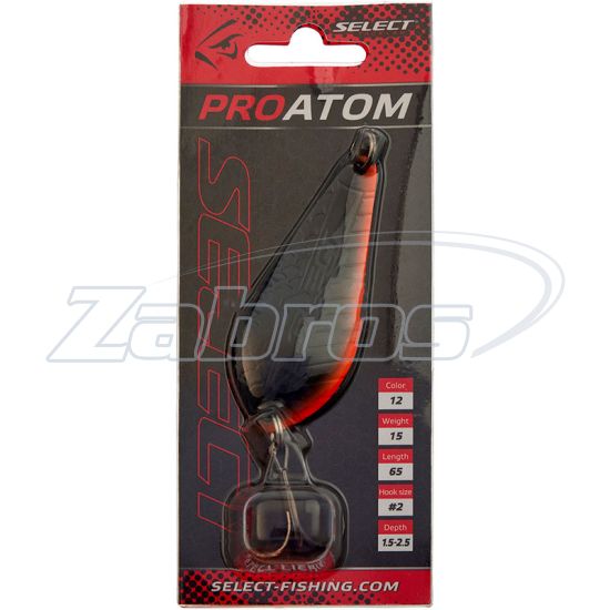 Фотография Select ProAtom, 15 г, 6,5 см, 12