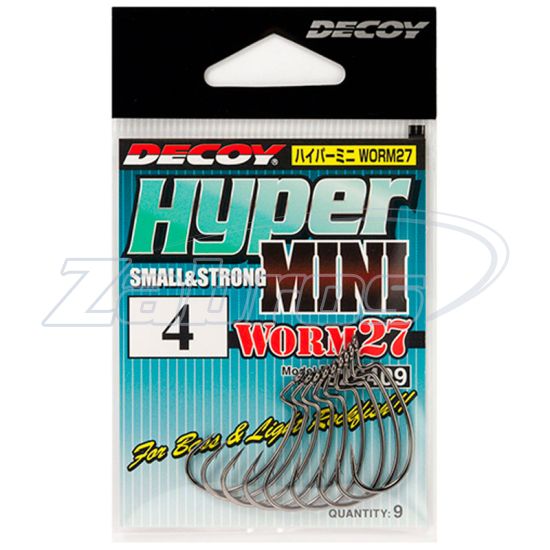 Картинка Decoy Worm27, Hyper Mini, 4, 9 шт