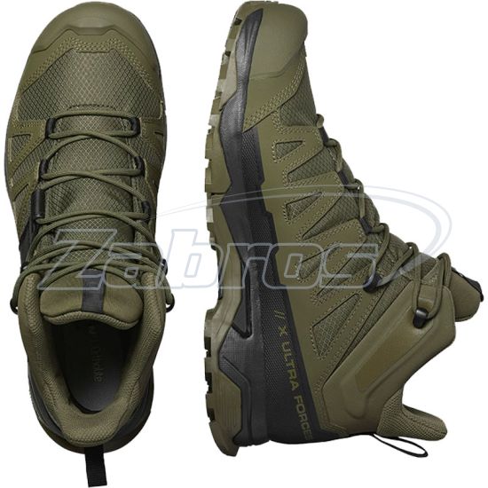 Цена Salomon X Ultra Forces Mid, L47452700, 11, Ranger Green/Black