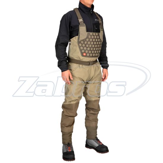 Фотография Simms Flyweight Waders - Stockingfoot, 12932-781-30, M, Dark Stone