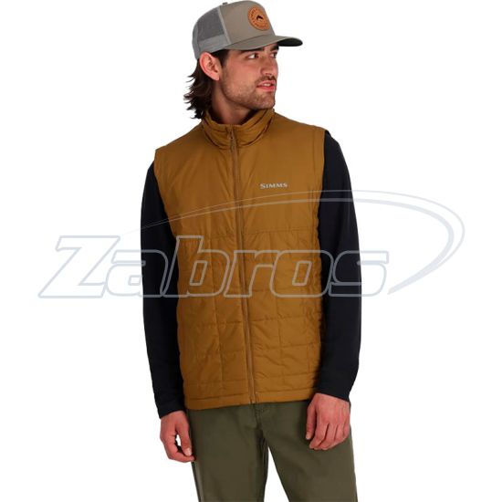 Малюнок Simms Fall Run Insulated Vest, 13304-1251-50, XL, Bronzeback