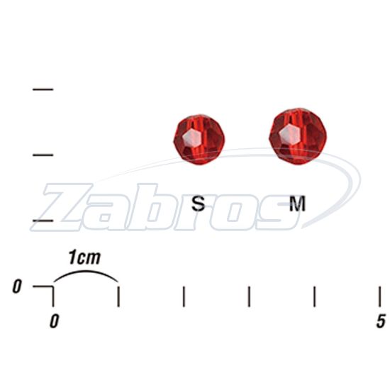 Фотографія Decoy B-1 Kachi Kachi Beads, S, 9 шт, Clear