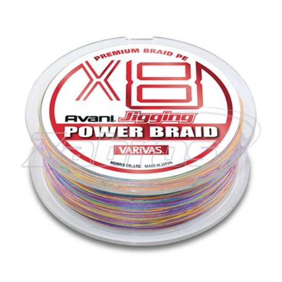 Фото Varivas Avani Jigging Power Braid PE X8, #0,6, 0,13 мм, 5,44 кг, 200 м