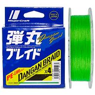 Шнур Major Craft Dangan Braid X4, #2, 0,23 мм, 13,5 кг, 150 м, Green, купити, ціни в Києві та Україні, інтернет-магазин | Zabros