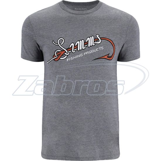 Фото Simms Hook & Loop T-Shirt, 14102-1099-20, S, Athletic Heather