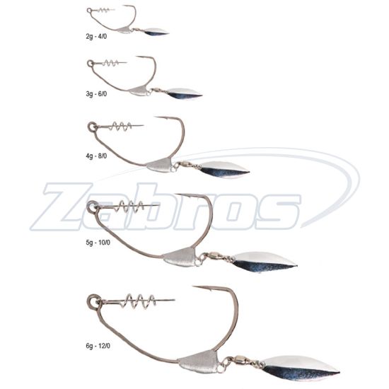 Фотография Savage Gear EWG Weedlees Hooks, 6/0, 3 г, 3 шт