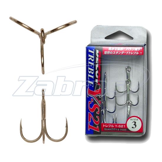 Картинка Decoy Y-S21, Treble, 3, 6 шт