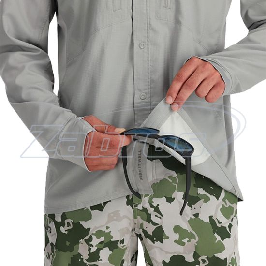 Купити Simms Intruder BiComp Fishing Shirt, 14441-255-50, XL, Cinder