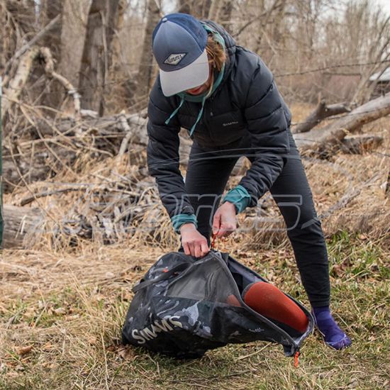 Купить Simms Taco Wader Bag, 11471-025-00, 35 л, Anvil