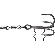 Оснастка для силикона Daiwa Prorex Swiveled Head Assist, 15419-010, 1/0, 2 шт для рыбалки, купить, цены в Киеве и Украине, интернет-магазин | Zabros