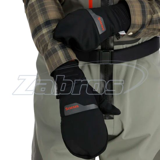 Купити Simms Windstopper Foldover Fishing Mitt, 13793-001-40, L, Black