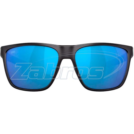 Фотографія Costa Del Mar Ferg XL, 97963874212, Matte Black Blue Mirror, Glass