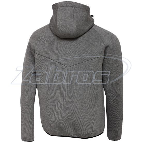 Картинка Savage Gear Tec-Foam Zip Hoodie, 76589, XXL, Dark Grey Melange