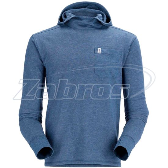 Фото Simms Henry's Fork Hoody, 13570-414-30, M, Navy Heather