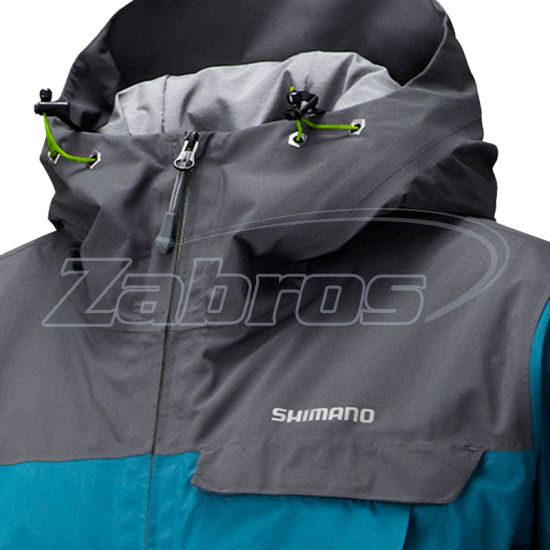 Фотография Shimano GORE-TEX Explorer Warm Jacket, RB-01JS, M, Black Duck Camo