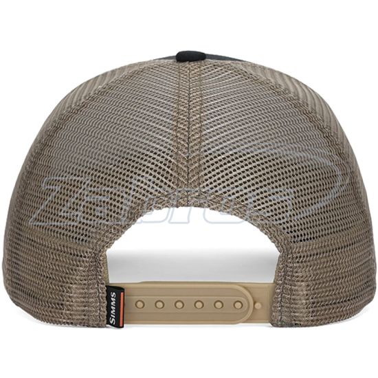 Малюнок Simms Double Haul Trucker, 14035, Stone Black