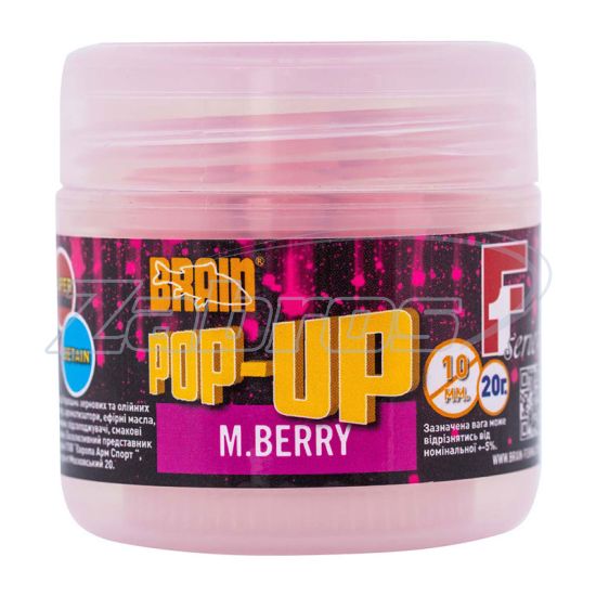Фото Brain Pop-Up F1, M.Berry (шелковица), 15 г, 14 мм