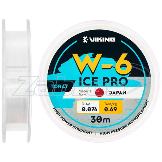 Фото Viking Fishing Ice Pro W-6, 0,097 мм, 0,95 кг, 30 м
