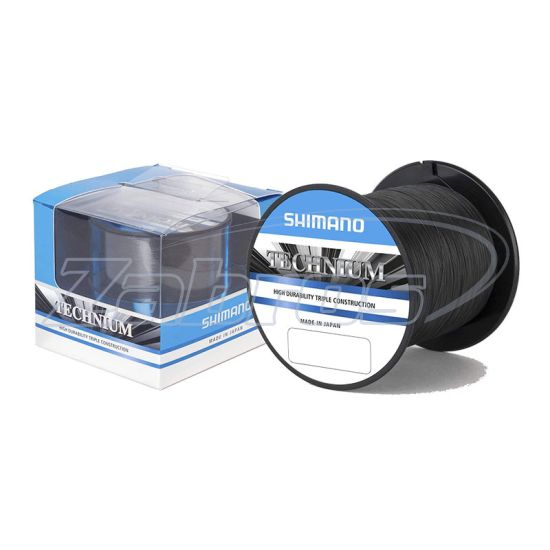 Фото Shimano Technium", TEC28QPPB, 0,28 мм, 7,5 кг, 1250 м, Grey