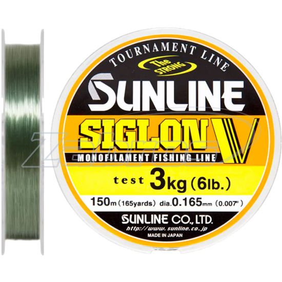 Фото Sunline Siglon V, 0,31 мм, 7,5 кг, 150 м, Mist Green