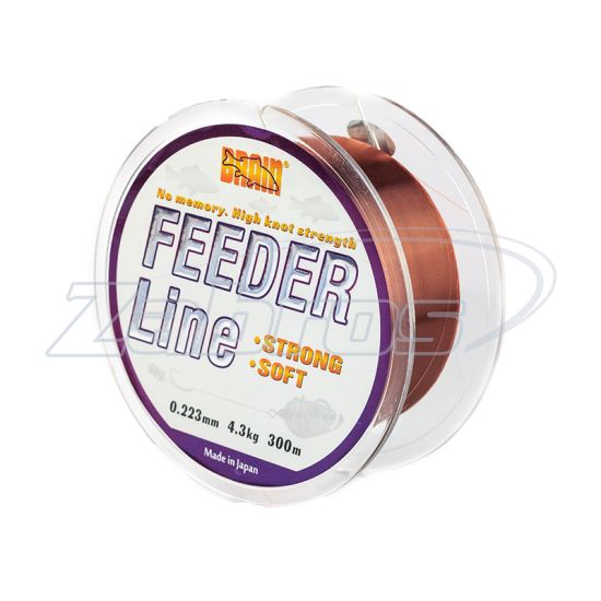 Фото Brain Feeder, 0,18 мм, 2,9 кг, 300 м, Brown