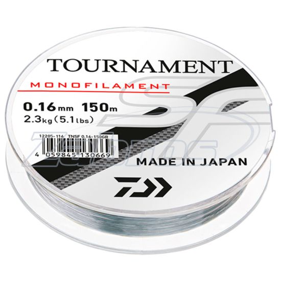 Фото Daiwa Tournament SF, 12205-130, 0,3 мм, 7,9 кг, 150 м, Grey