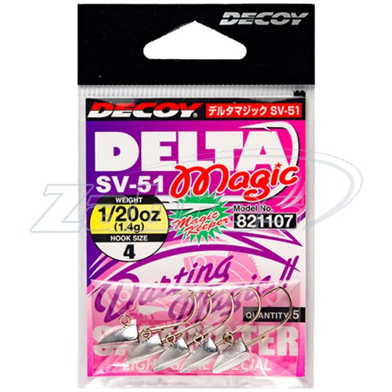 Картинка Decoy SV-51, Delta Magic, 2,5 г, #4, 5 шт