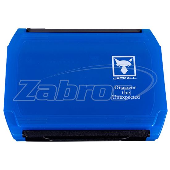 Фото Jackall 1500D Double Open Tackle Box Free, 20x15,3x4 см, Blue