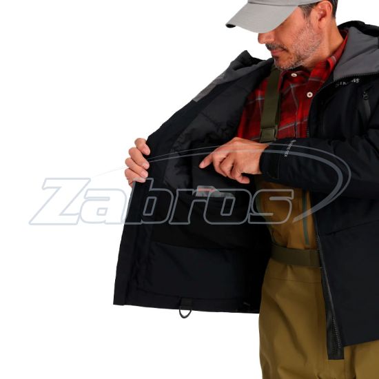 Ціна Simms Bulkley Insulated Wading Jacket, 13864-001-20, S, Black