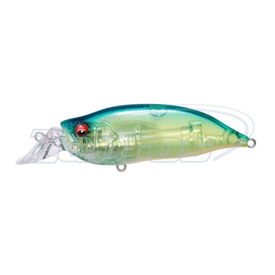 Фото Megabass IxI Shad Type-R 57SF, 5,7 см, 7 г, 1 м, Skeleton Blue Back Chart