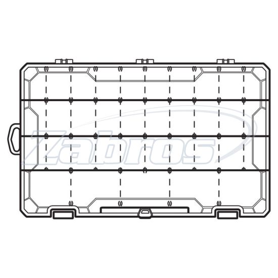 Цена Flambeau Tuff Tainer, 5007, 36,2x23,2x5,1 см