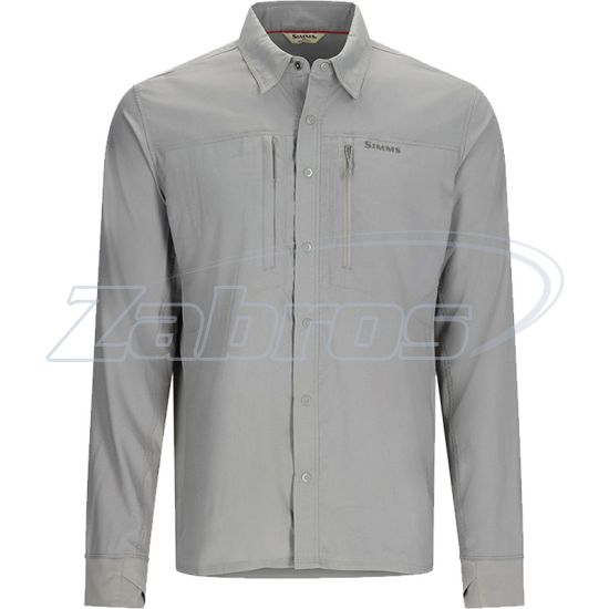 Фото Simms Intruder BiComp Fishing Shirt, 14441-255-40, L, Cinder