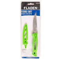 Нож Fladen Fishing Knife Green, Blister, 28-17011B, купить, цена, Киев, Украина | Zabros